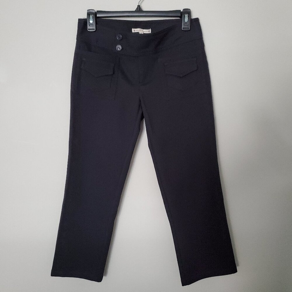 Nanette Lepore Dark Navy Capri Pants 2